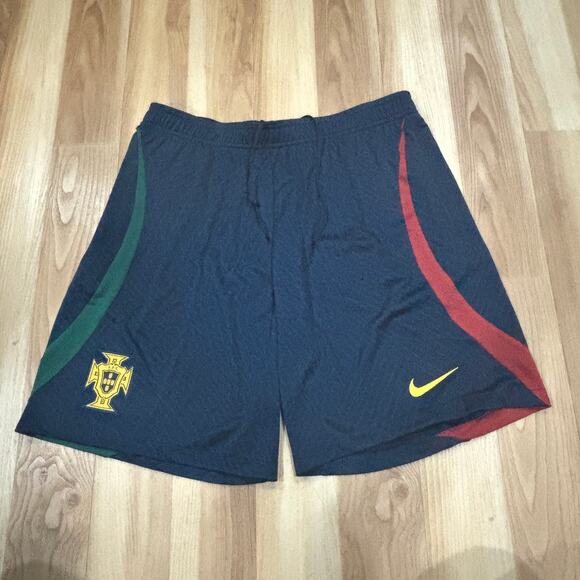 Size L - Nike Portugal National Team Blue Strike Shorts DH6470-451 Mens - Picture 1 of 9